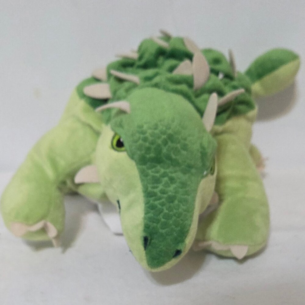IKEA JATTELIK Ankylosaurus Dinosaur Green Plush Egg 15" Stuffed Animal